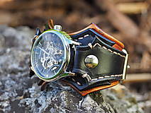 Náramky - Steampunk hodinky III - 15977307_