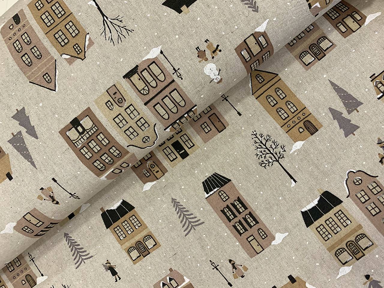 ❤️BAVLNA DEKOR❤️ZIMNÁ KRAJINKA DOMČEKY❤️