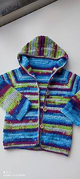 Detské oblečenie - Háčkovaný svetrík basic - 15974883_