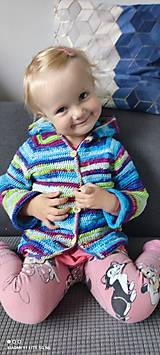 Detské oblečenie - Háčkovaný svetrík basic - 15974885_