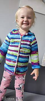 Detské oblečenie - Háčkovaný svetrík basic - 15974887_