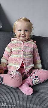 Detské oblečenie - Háčkovaný svetrík basic - 15974889_