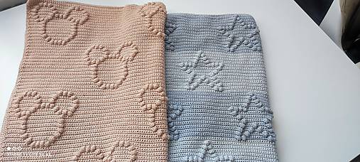 Detský textil - "zimná" deka - 15974803_