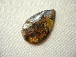 Minerály - Kabošon - pietersit 30 mm, č.3f - 15976770_
