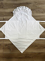 Detský textil - Madeirová zavinovačka vhodná na krst - M3 - 15974374_
