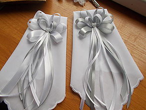 Svadobné pierka - svadobné doplnky v sivej.... (svad.pierka pre starejšieho) - 15980213_