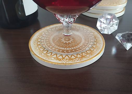 Príbory, varešky, pomôcky - Podšálka II (4ks) - 15979952_