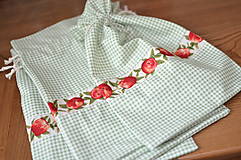 Úžitkový textil - Jabĺčkové vrecúško - 15983261_