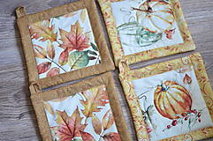 Úžitkový textil - Jesenná listová chňapka - 15983316_