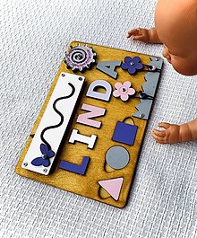 Hračky - Montessori tabuľa - 15982823_