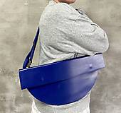 Kabelky - ULTRAMARÍN zubatka kožená kabelka - 15983769_