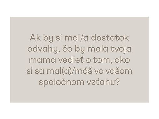 Komunikačná hra čLOVEčina Spolu k sebaláske