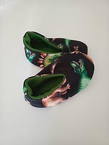 Detské topánky - Papučky dino - 15988121_