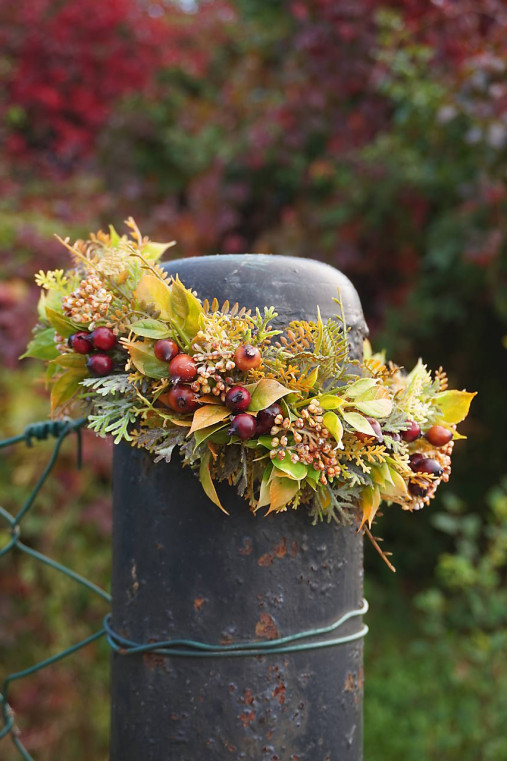Ozdoby do vlasov - Čelenka jesenná - 15990011_