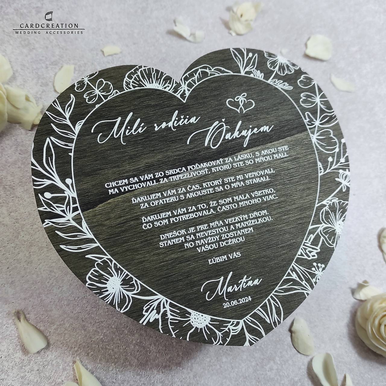 Darček pre rodičov - poďakovanie rodičom PR027EW