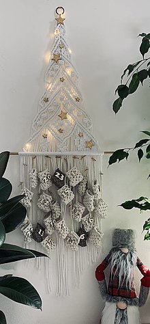 Dekorácie - vianočná ozdoba stromček - 15990880_