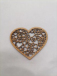 Dekorácie - Srdiečko na Valentína - 15990650_
