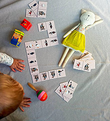 Iné - detská spoločenská hra Domino - 15989322_