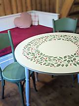 Nábytok - Okrúhly jedálenský stôl - 15991901_