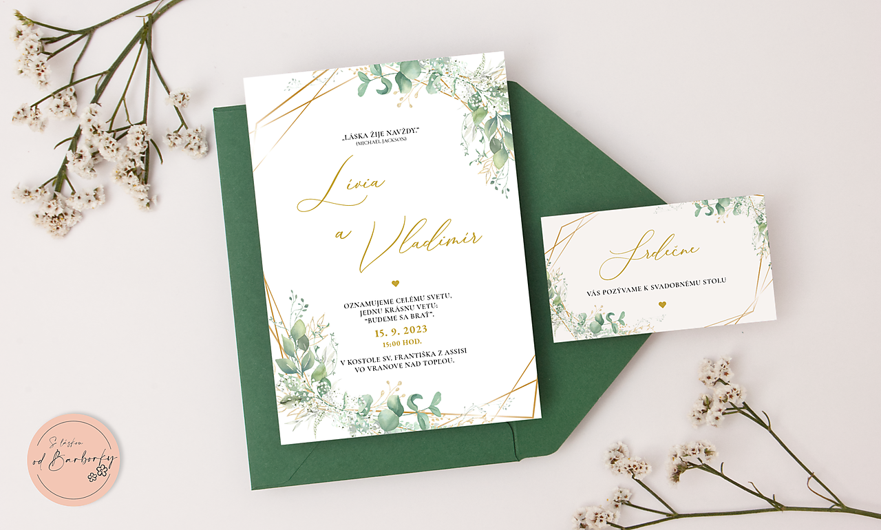 Svadobné oznámenie C#18