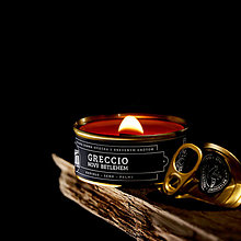 Svietidlá a sviečky - Sójová sviečka GRECCIO – NOVÝ BETLEHEM, 90 g - 15994255_