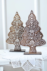 Dekorácie - Stromček - kolekcia Slovenské Vianoce - 15999008_