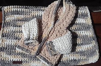 Detský textil - Súpravička pre bábätko - viacfarebná - 15998041_