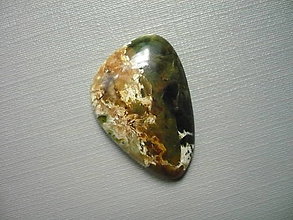 Minerály - Kabošon - chalcedon zelený 26 mm, č.6f - 16000075_