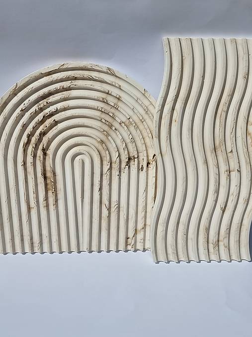 Nádoby - Dúha z jesmonite - 15999393_