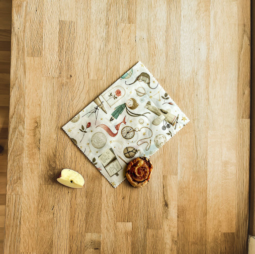 Úžitkový textil - ZERÁČE Sváča pro holky a kluky - ZERO WASTE - 16002420_