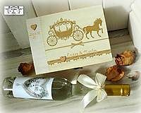 Darčeky pre svadobčanov - Krabica "Pre svadobčanov" - 16003598_