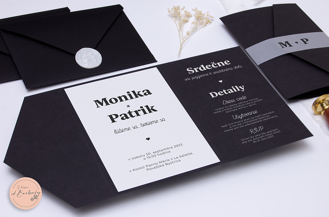 Svadobné oznámenie C#22