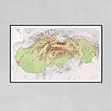 Grafika - Mapa Slovenska - 16003325_