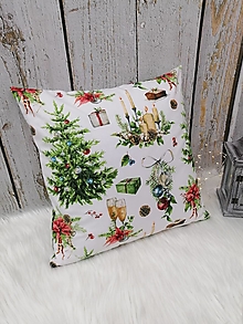 Úžitkový textil - Obliečky  (Vianočný strom) - 16006853_