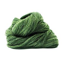 Textil - Vlna na plstenie, 100% merino, 20g (melír - zelenošedý 106) - 16006271_