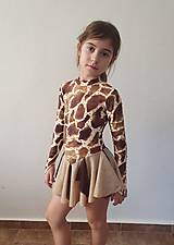 Detské oblečenie - Šaty na krasokorčuľovanie - 16008072_
