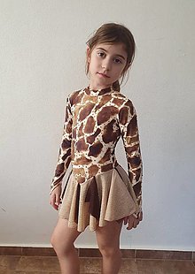 Detské oblečenie - Šaty na krasokorčuľovanie - 16008072_
