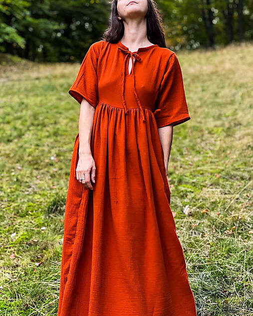 Mušelínové šaty Tatiana