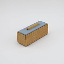 Úložné priestory & Organizácia - Dekoračná krabička z čerešňového dreva - 16007344_
