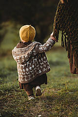 Detské čiapky - Detská pletená čiapka "Škriatok BABU" výber farieb - 16008638_