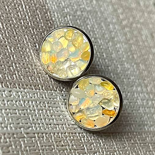 Opal Earrings / Náušnice s opálmi N0023