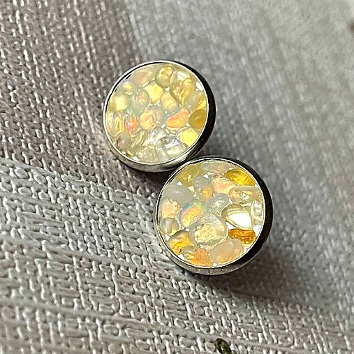 Opal Earrings / Náušnice s opálmi N0023