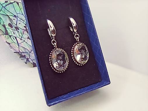 Náušnice - Náušnice - Silver Ag 925, Crystal - 16011143_