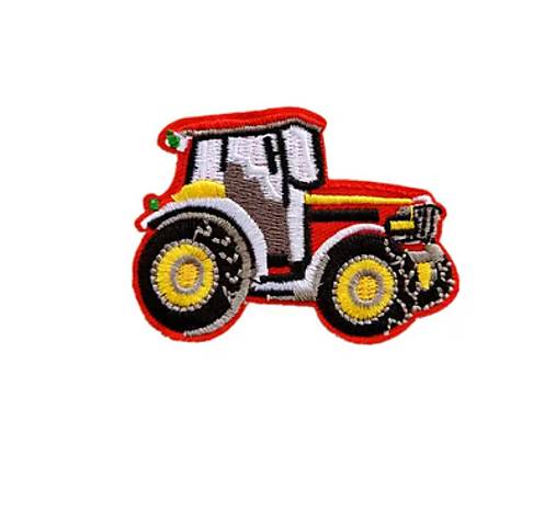 - NZ106 Textilná nažehľovačka traktor 5 x 7 cm - 16010388_