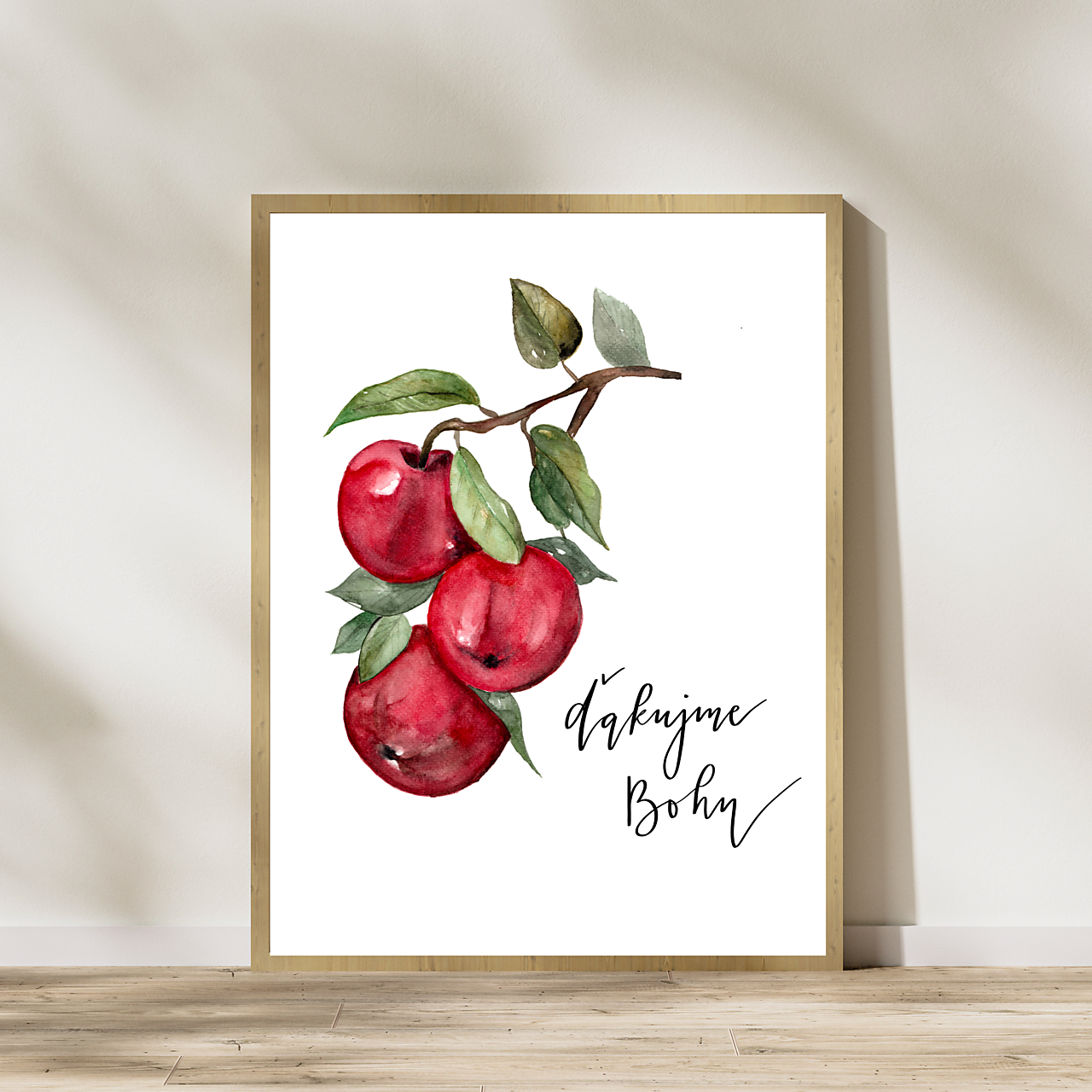 ĎAKUJME BOHU - art print