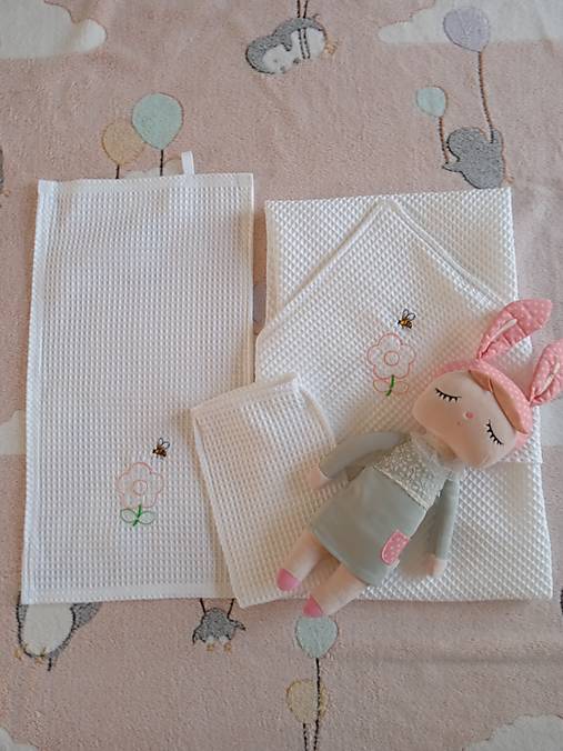 Detský textil - Osuška a uteráčik,pre detičky - 16008516_