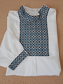 Pánske oblečenie - Vyšívaná košeľa III - 16010665_