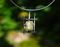 Náhrdelníky - Nerezový náhrdelník.... " Holy stone " - 16019495_