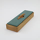 Úložné priestory & Organizácia - Dekoračná krabička z čerešňového dreva - 16018075_