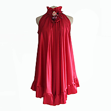 Šaty - Krátke spoločenské šaty SILVA - 16024115_